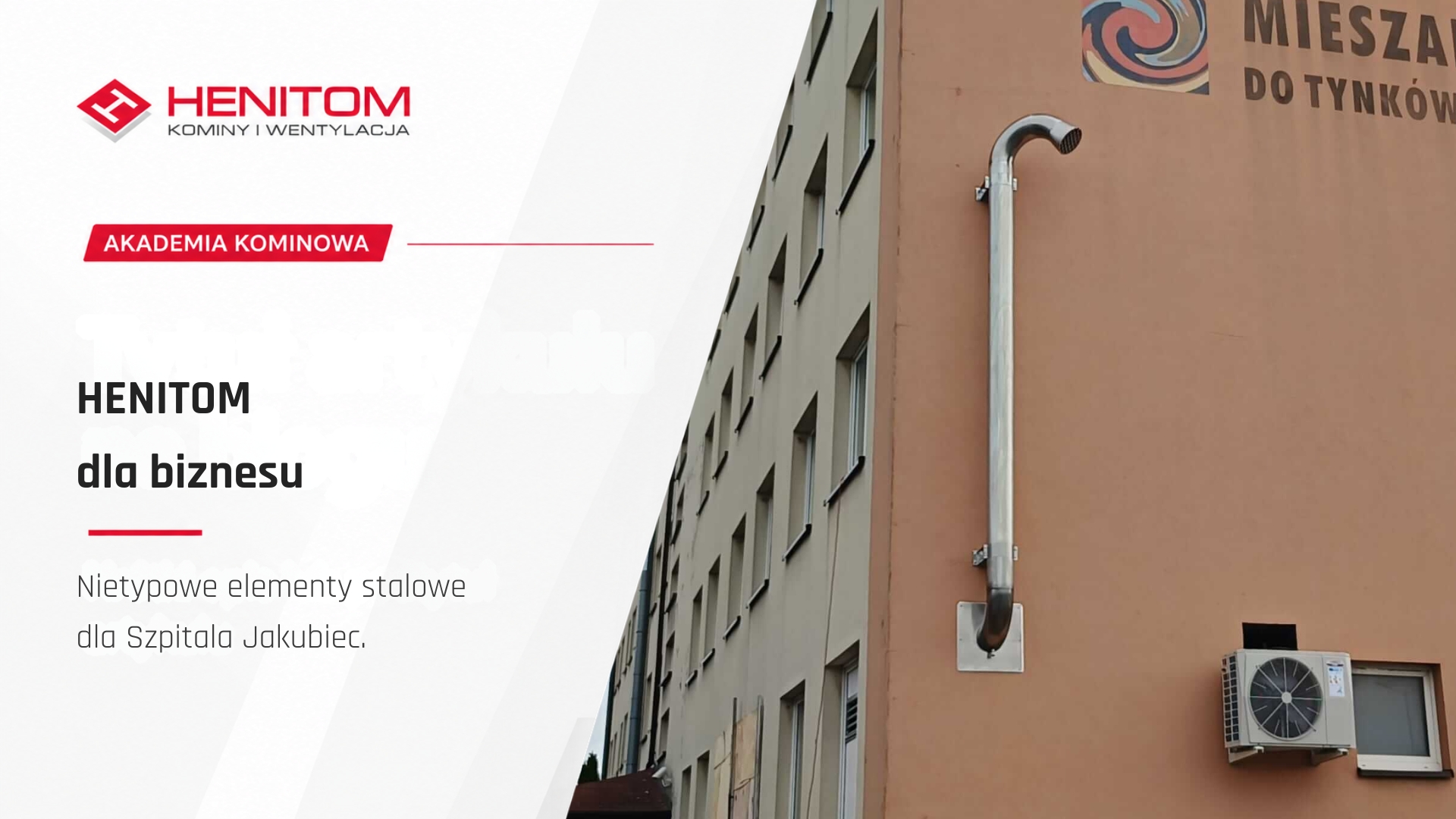 HENITOM dla biznesu: nietypowe elementy stalowe dla szpitala
